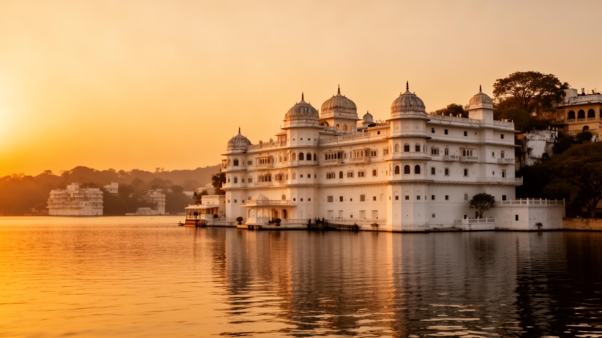 Heritage palace hotel on Lake Pichola